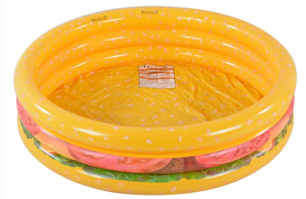 3-Ring Hamburger Swim Pool