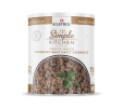 Simple Kitchen FD Seasoned Beef Patty Crumbles - 22 Serving Can