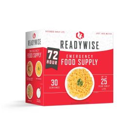72 Hour Emergency Food Supply