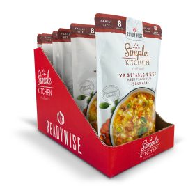 6 CT Case Vegetable Beef Soup