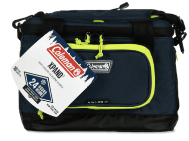 Coleman XPAND 16 cans Soft Cooler, Spider Mum Blue