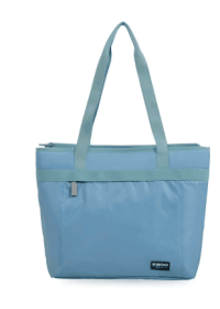 Igloo 20 Can Capacity Laguna for Her Zippered Dual Compartment Soft-Sided Tote Cooler Bag, Powder Blue
