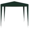 Professional Party Tent 8.2'x8.2' Green 0.3 oz/ft²