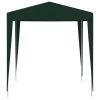 Professional Party Tent 6.6'x6.6' Green