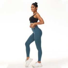 Adding Velvet In Winter Pocket Ankle Pants (Option: Hidden color-Xl)