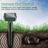 1pc Solar Mole Repellent; Ultrasonic Mole Repellent Solar Powered; Outdoor Waterproof Ultrasonic Snake Repellent For Get Rid Of Mole; Gopher; Snakes;