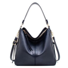Hobo Bags Women High Capacity Handbags Fahsion Commuting Crossbody Shoulder Bag Shopping Totes (Color: Blue)