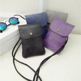 OLD WORLDLY CHARM Crossbody Bags In Matt Dusty Finish (Color: Black)