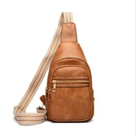 Small Sling Bag For Women Men Crossbody Bags Trendy Bakpack Fanny Packs Chest Bag For Travel (Color: Yellow)